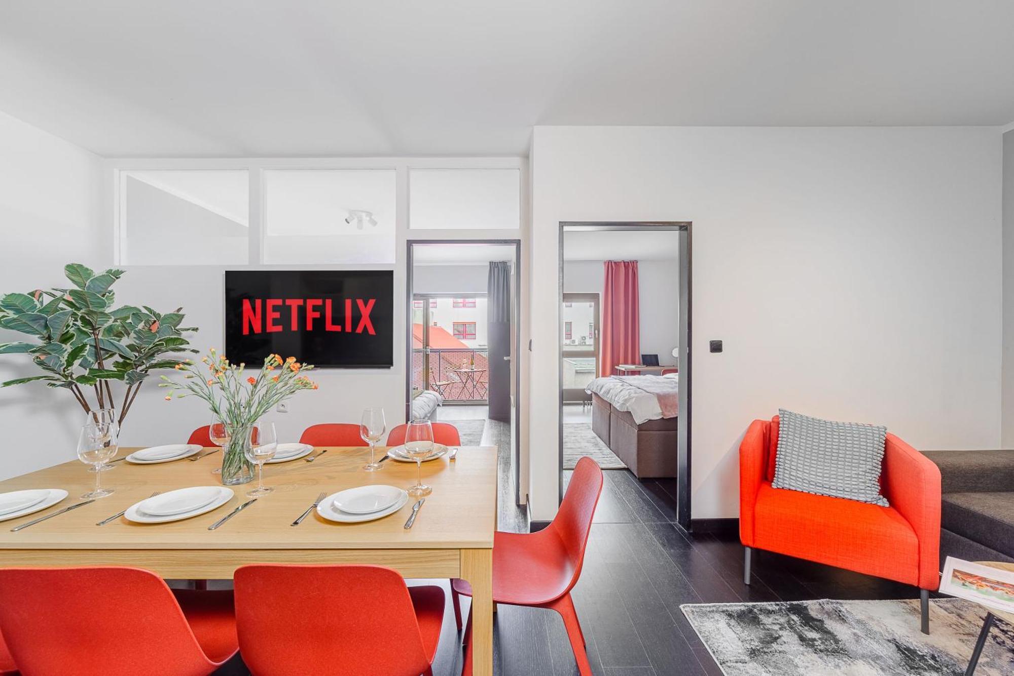 Apartments With Large Balcony, Parking Prague * Prague