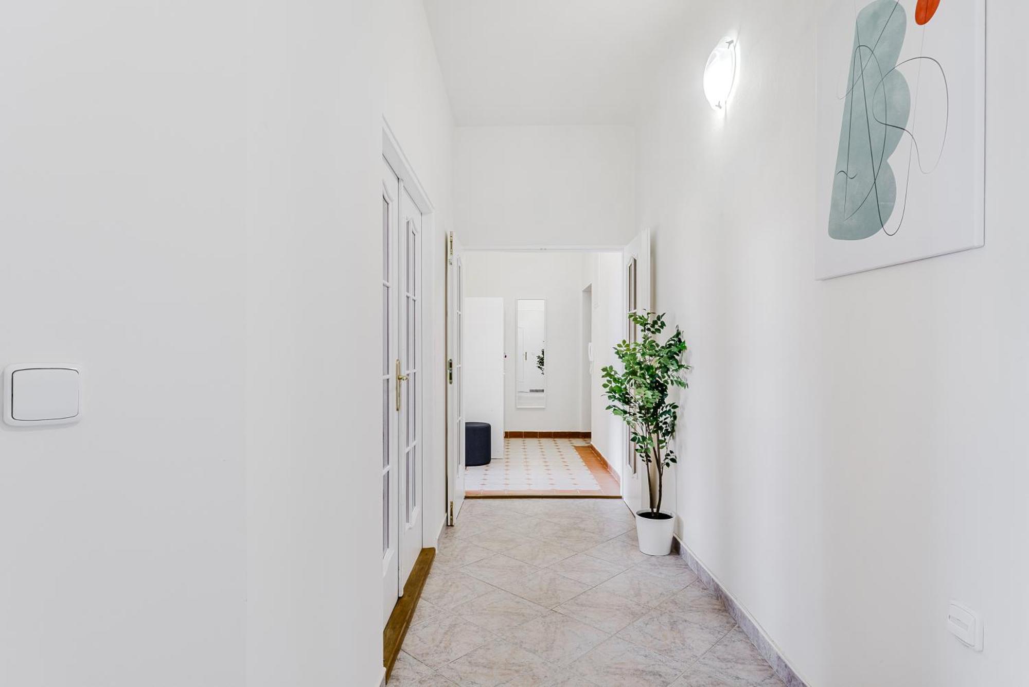 With 3 Bedroom For Family Prague