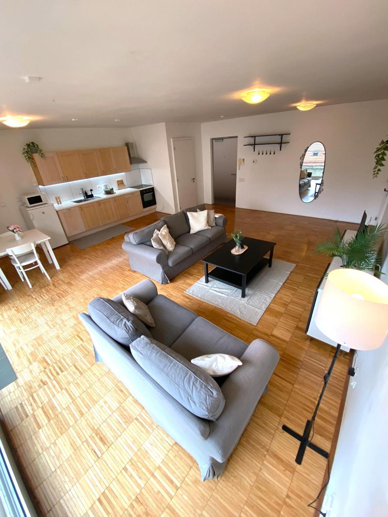 Spacious Near Center With Balcony And Garage Parking Prag