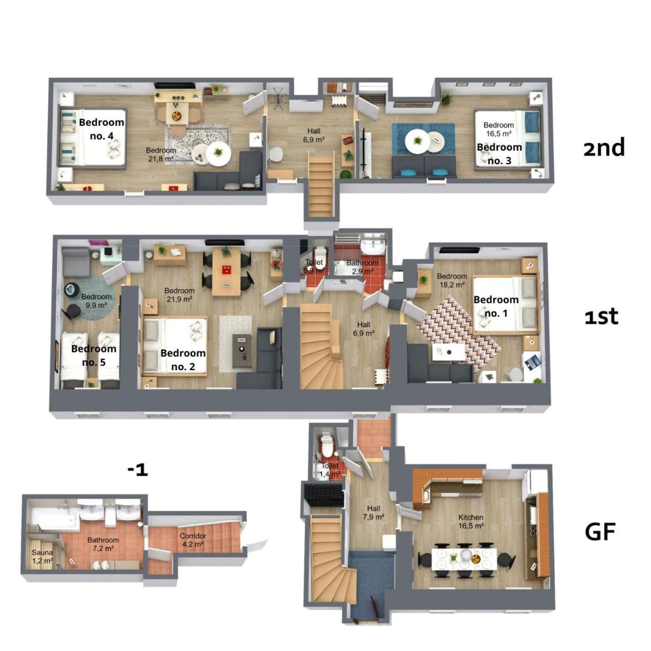 The Bookhouse, 5-bedroom By Castle Appart hôtel