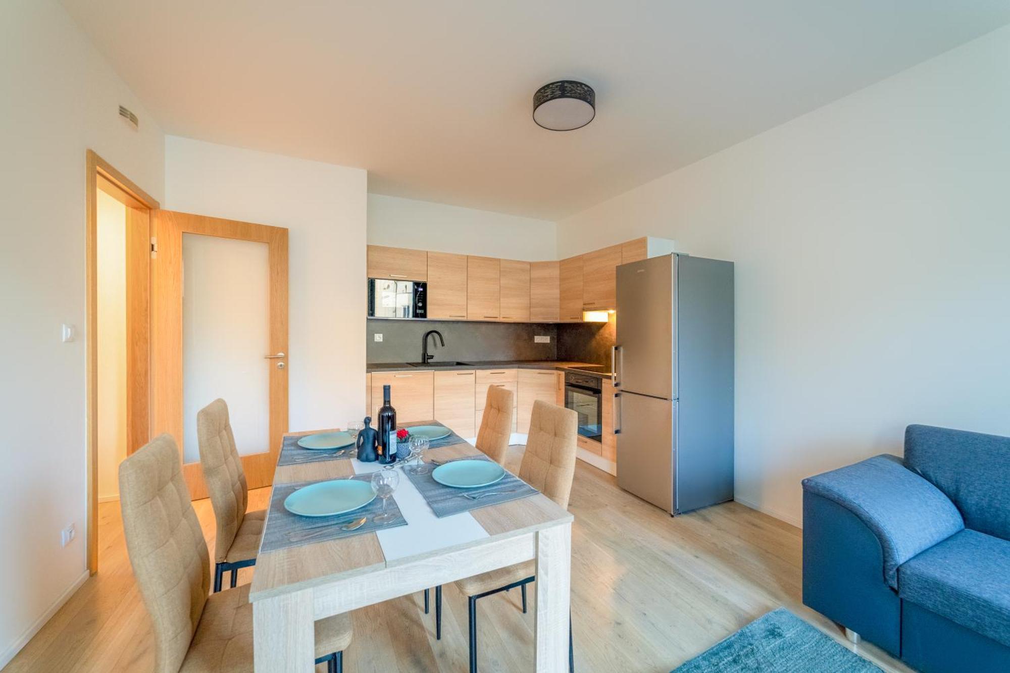 Appartement Premium Woodsy With Parking Garage By Rentez Prague