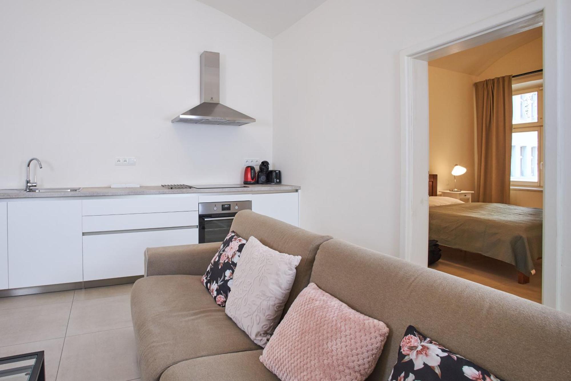 Wenceslas Square Apart Otel Prag