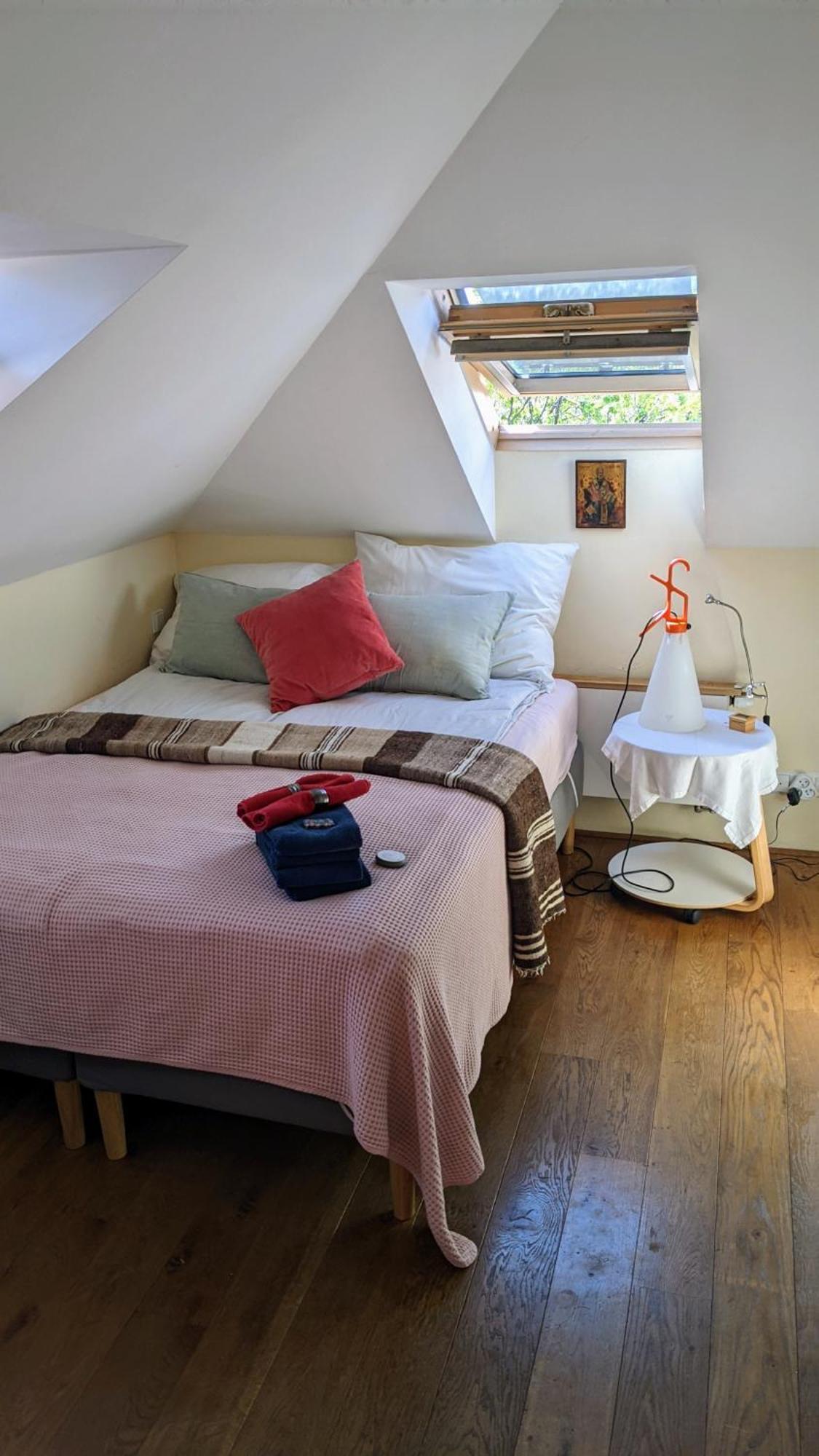 Guestrooms, Rooftop With Garden, Spacious Living Room, Character And Fireplace * Prag