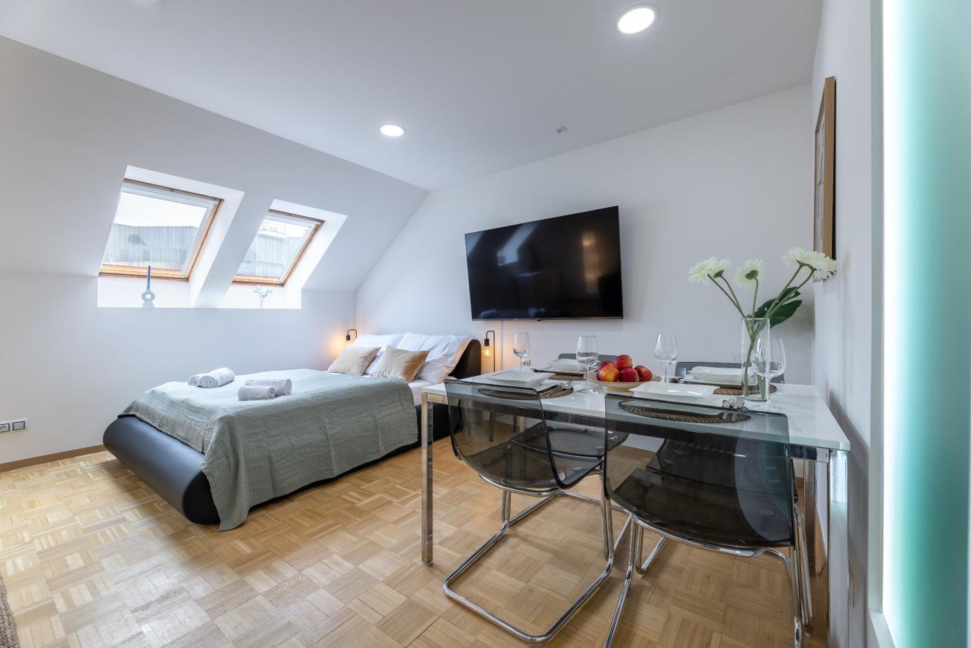 Daire Kip Old Town Modern With Free Parking & Ac