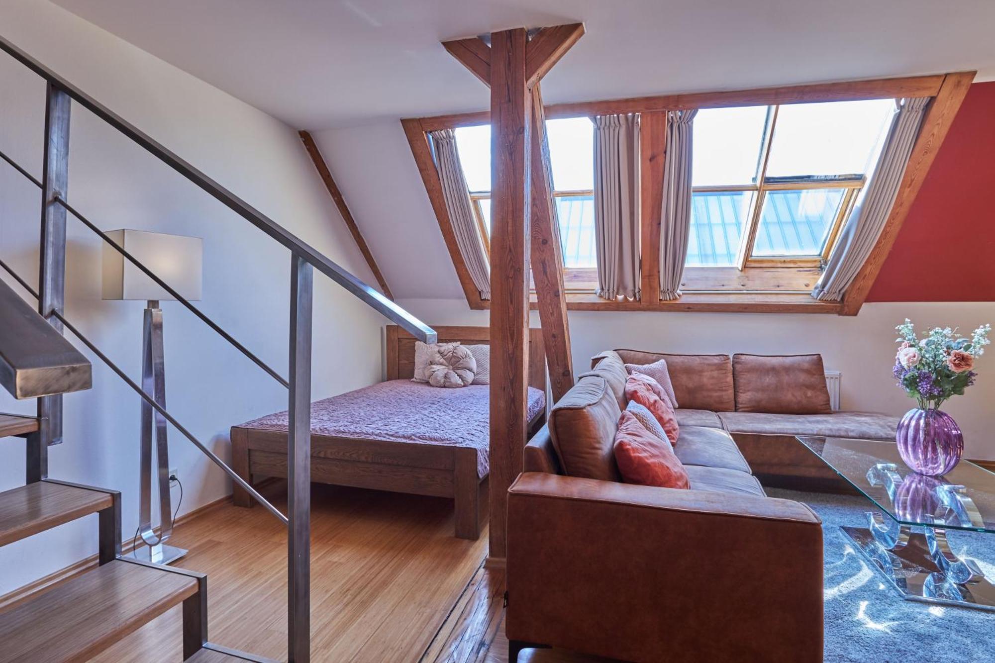Apartment Zatecka - Terrace In The Old Town Prag