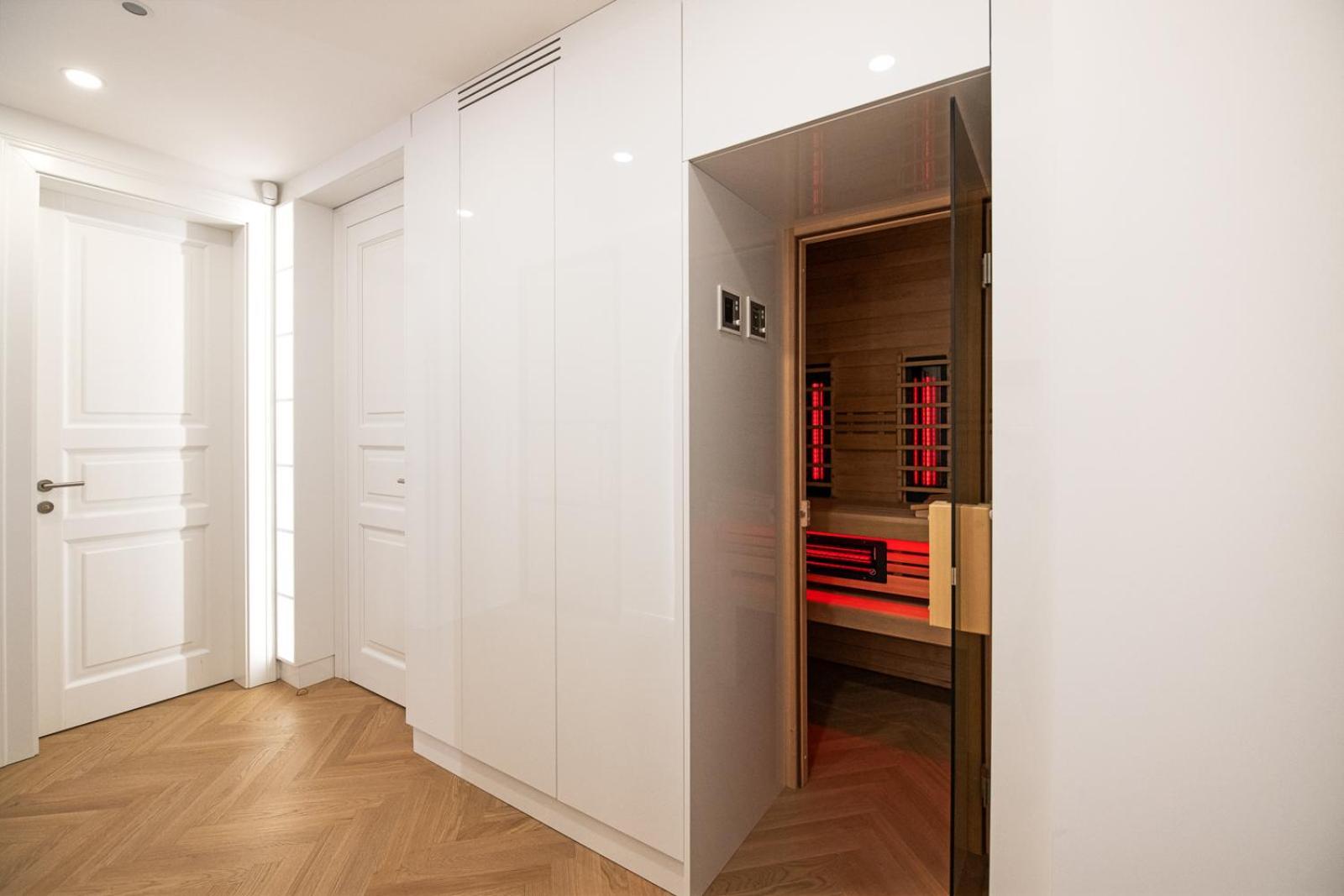 Designovy Heaven S Krbem A Saunou Na Prazskych Vinohradech * Praga