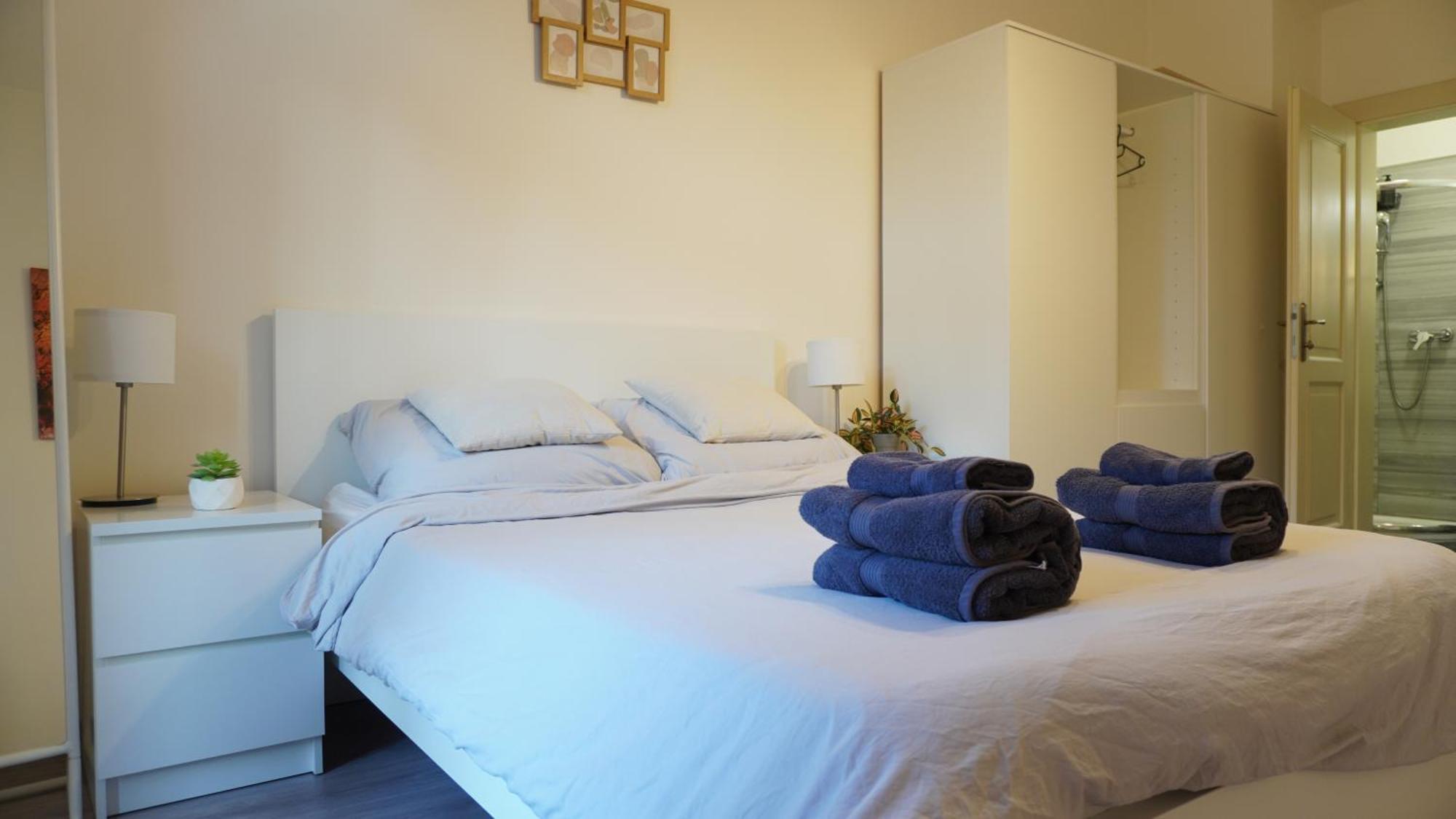 Apartment Flat With Balcony And Garage Prag
