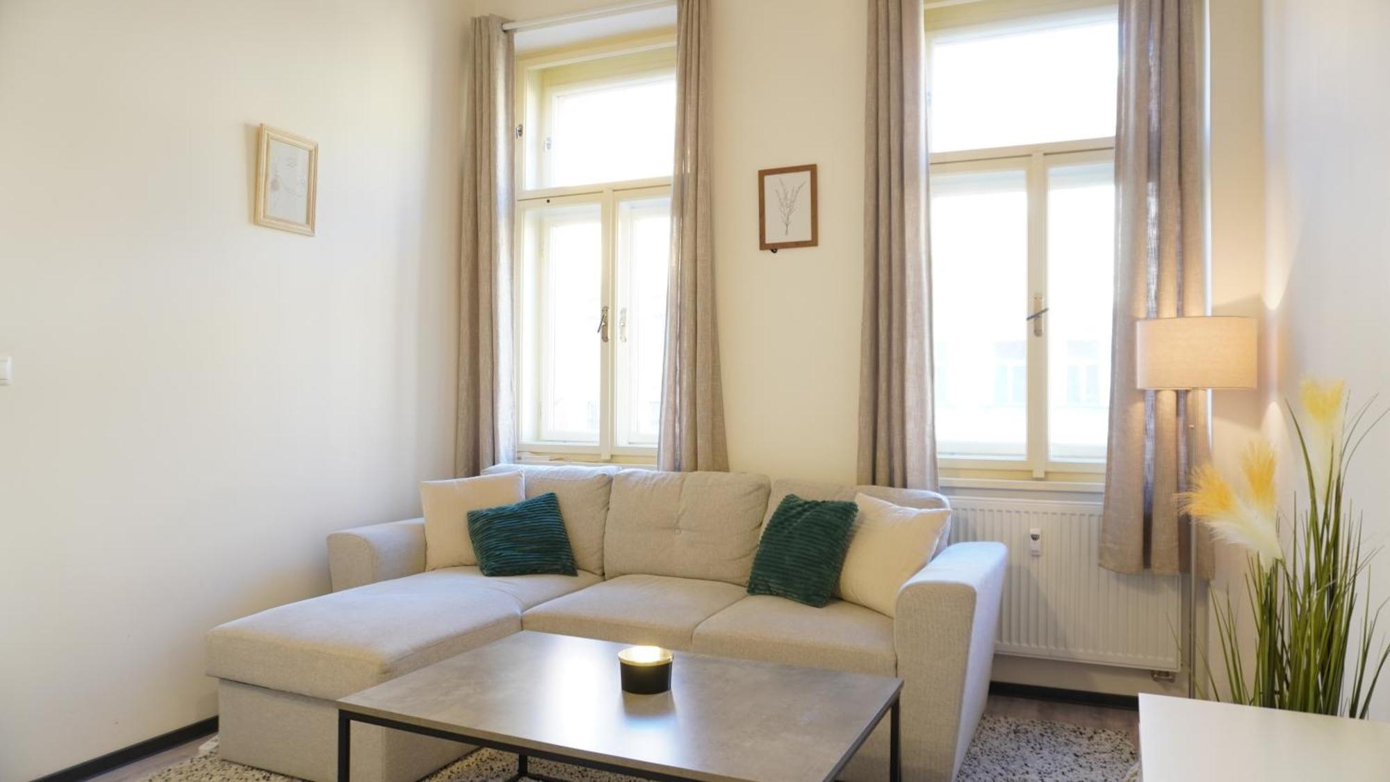 Flat With Balcony And Garage Prag