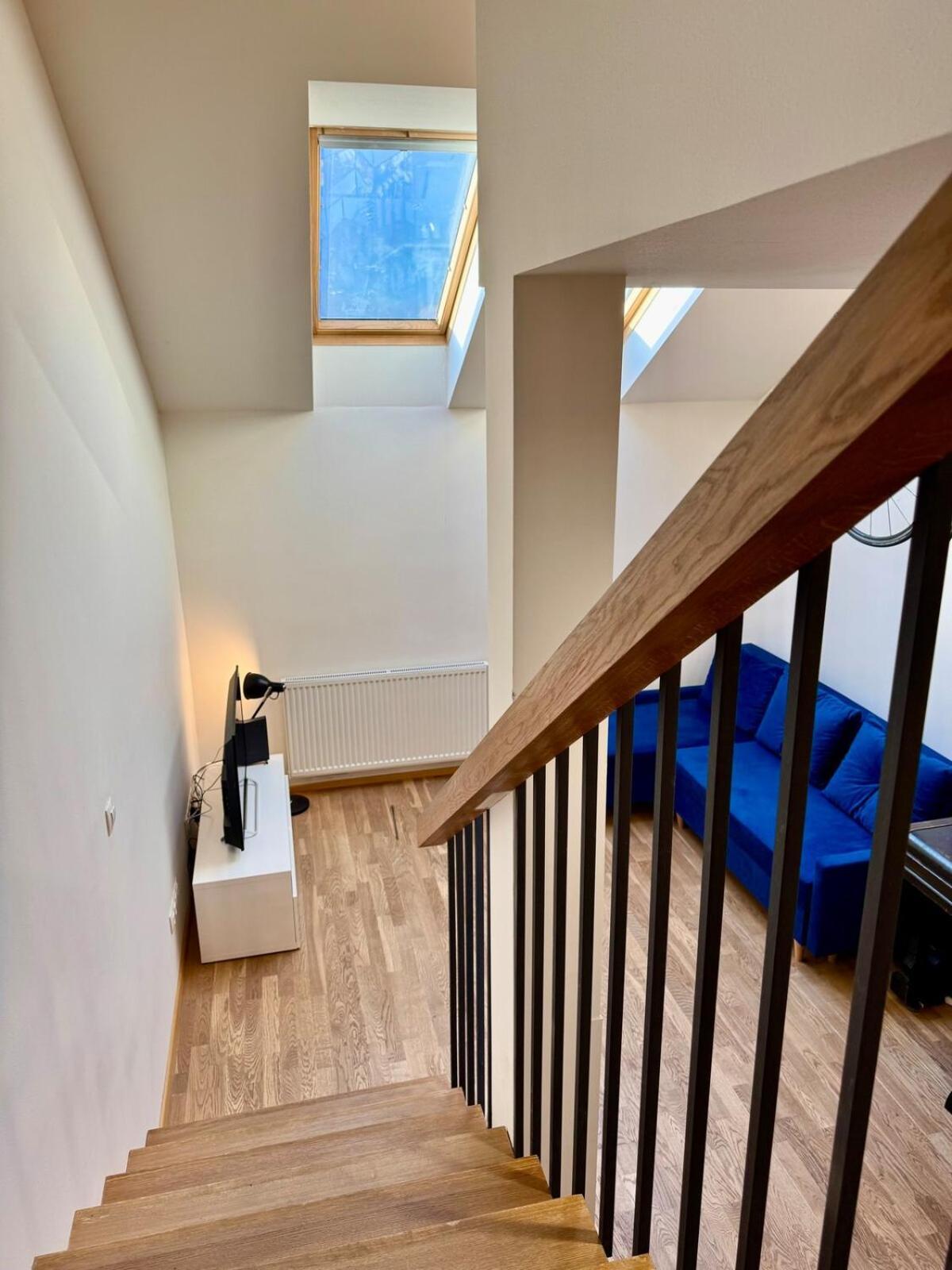 Charming Duplex Loft In Center * Prag