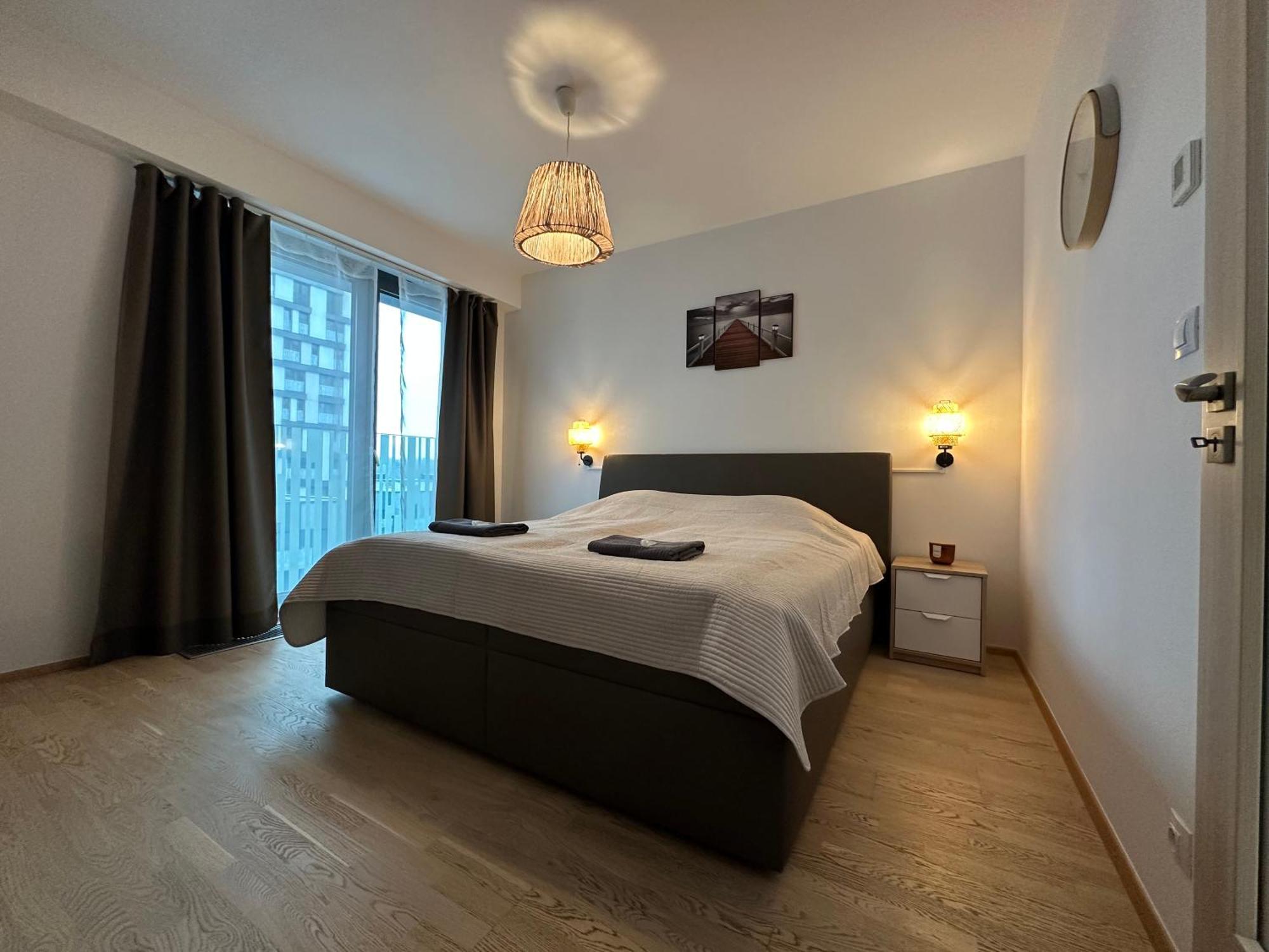 Apartment Garden Towers - Free Underground Parking Prague