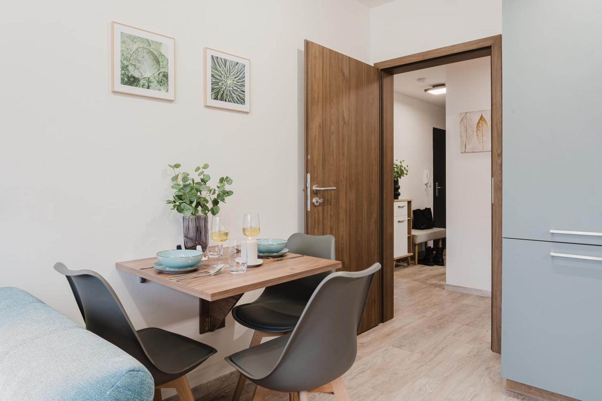 Days - Attic 1bdr - Workspace - Garage - Smichov Apartment Prague