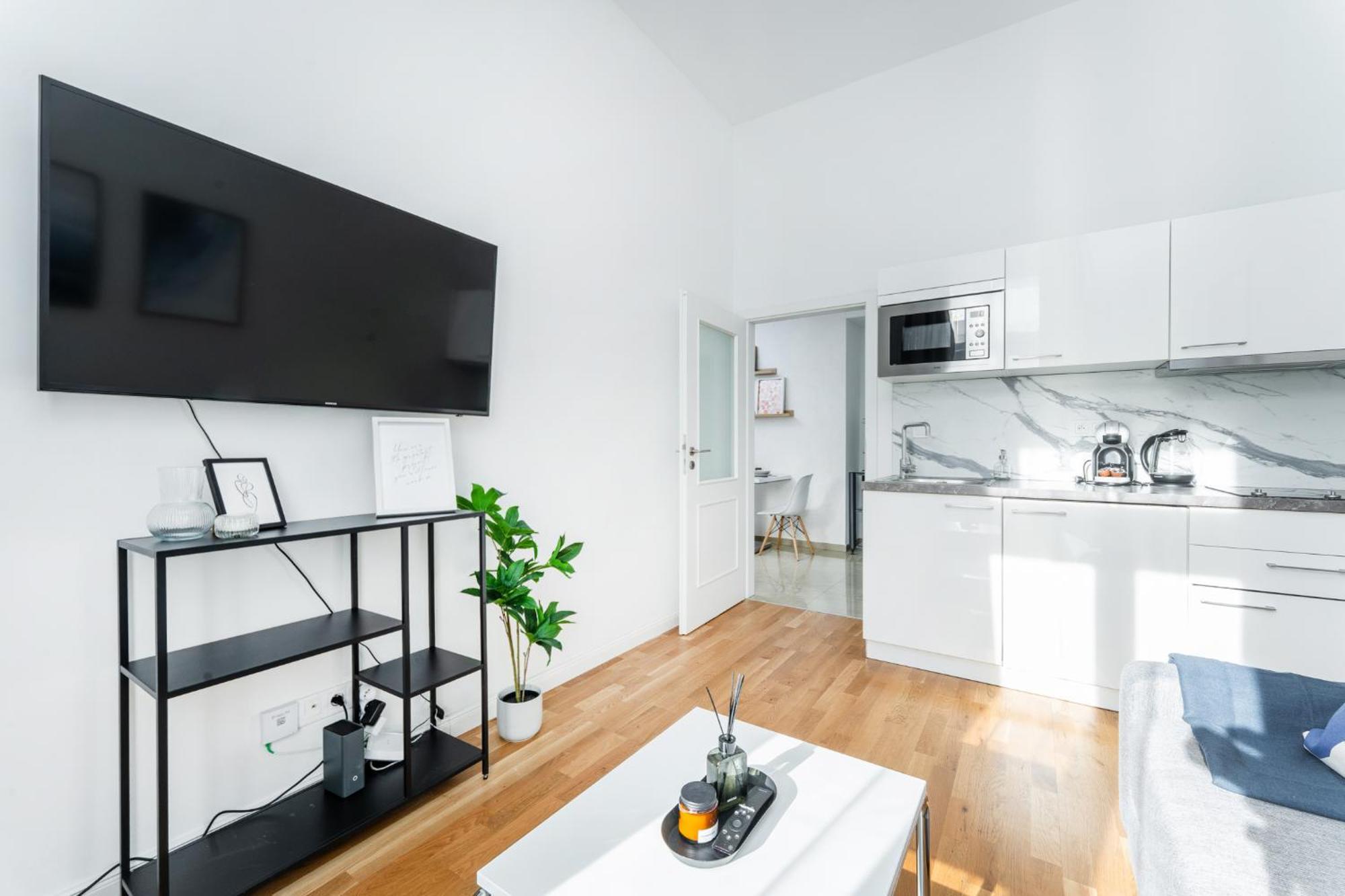 Sunny One Bedroom Flat With National Museum View * Prague
