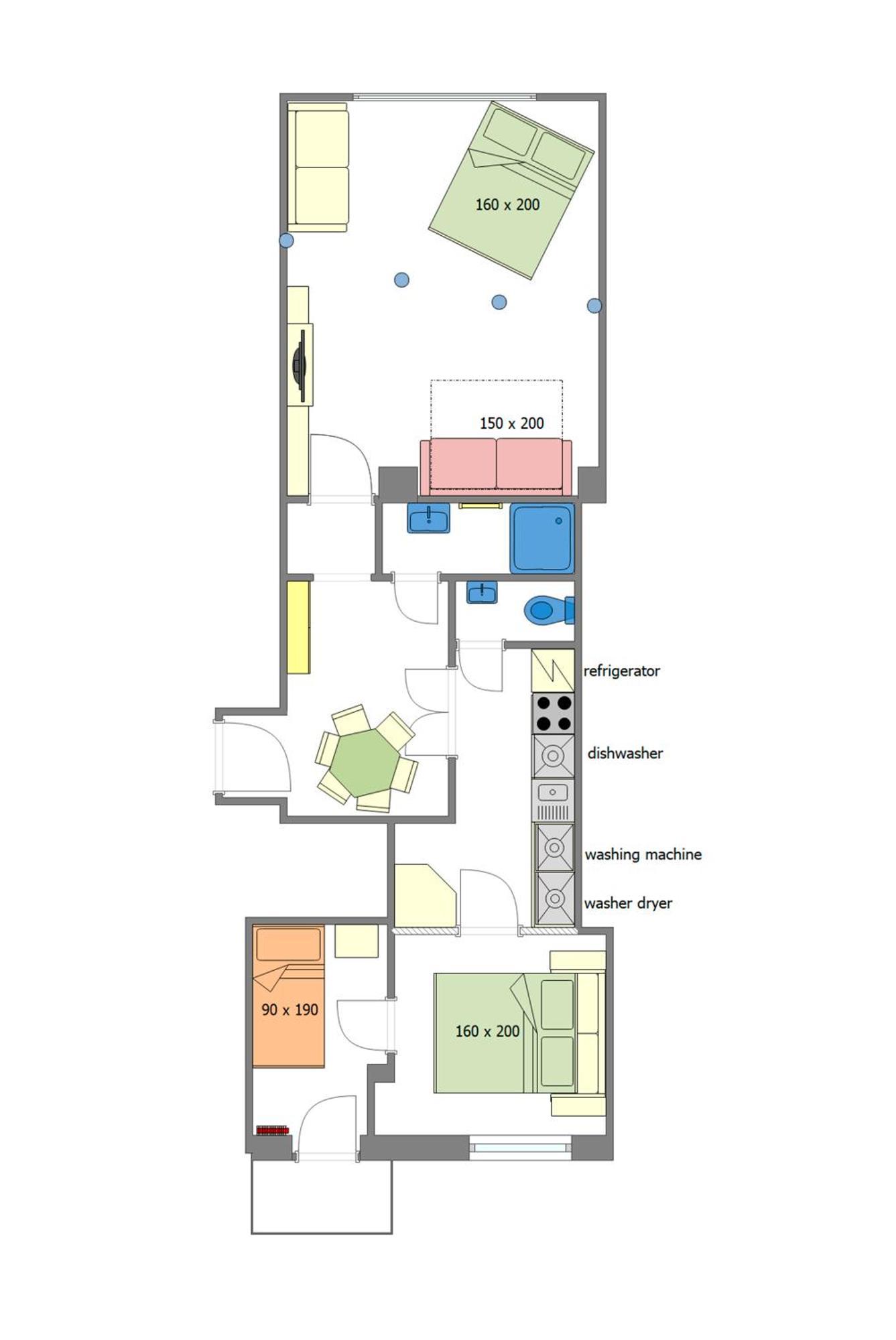 1000 And 1 Night In Center Appartement Prague