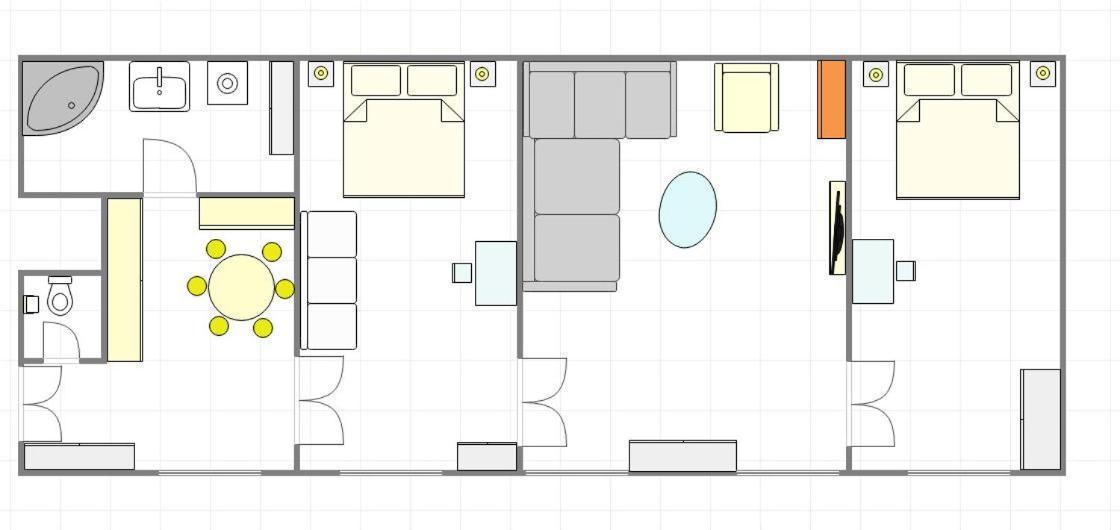 Sunflower 2bdr Flat By Ruterra * Prague