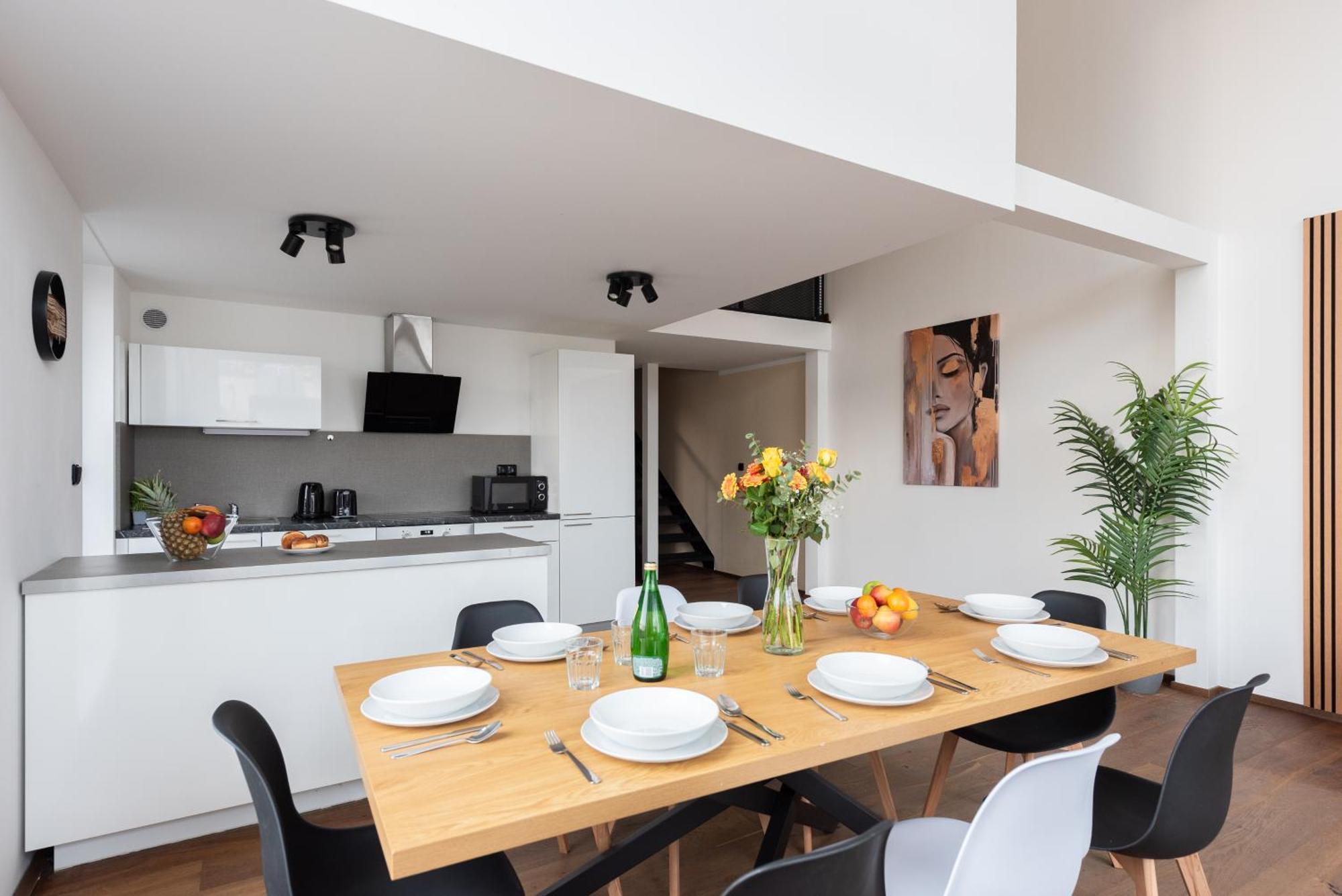 Apartment 2-level On Krizikova Near The Metro Prague