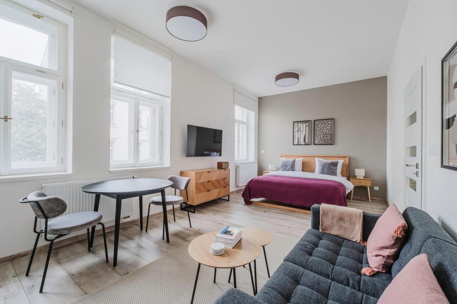 Blueground 3 Furnished Zizkov Tower Prg-34 Apartment *