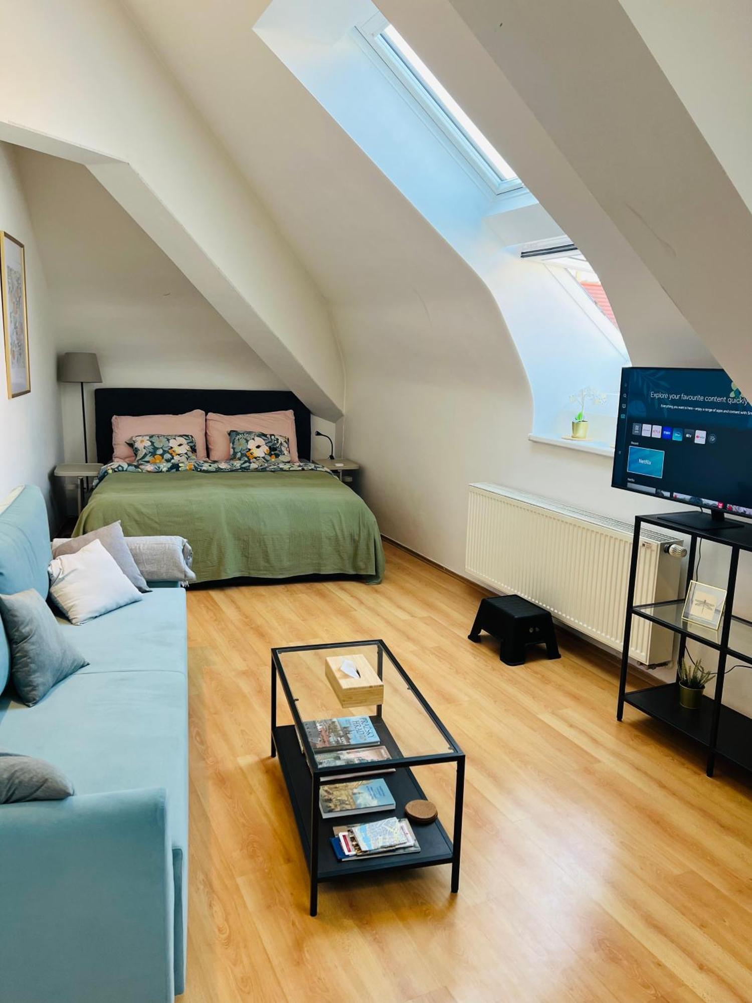 Central, Cozy & Stylish With Views Praga