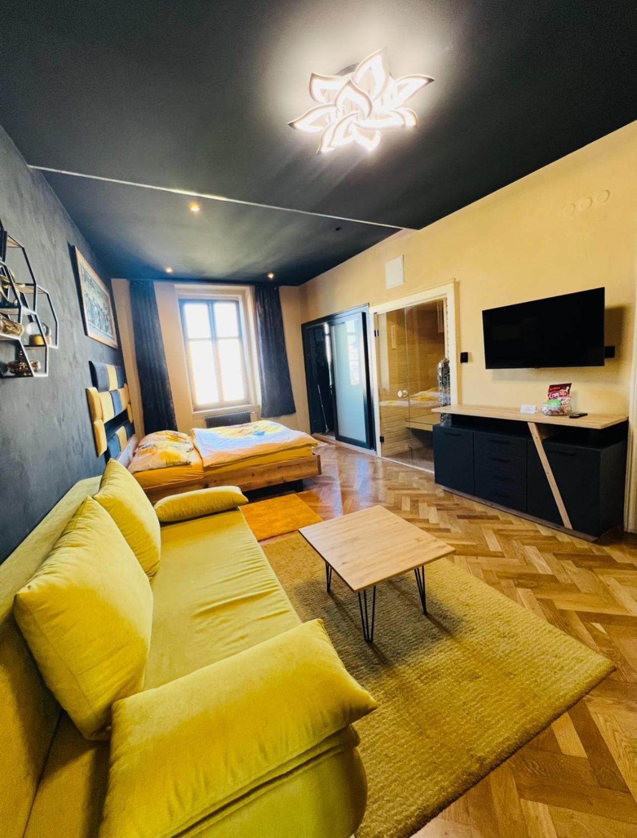 Wenceslas Square 150 M2 Daire Prag
