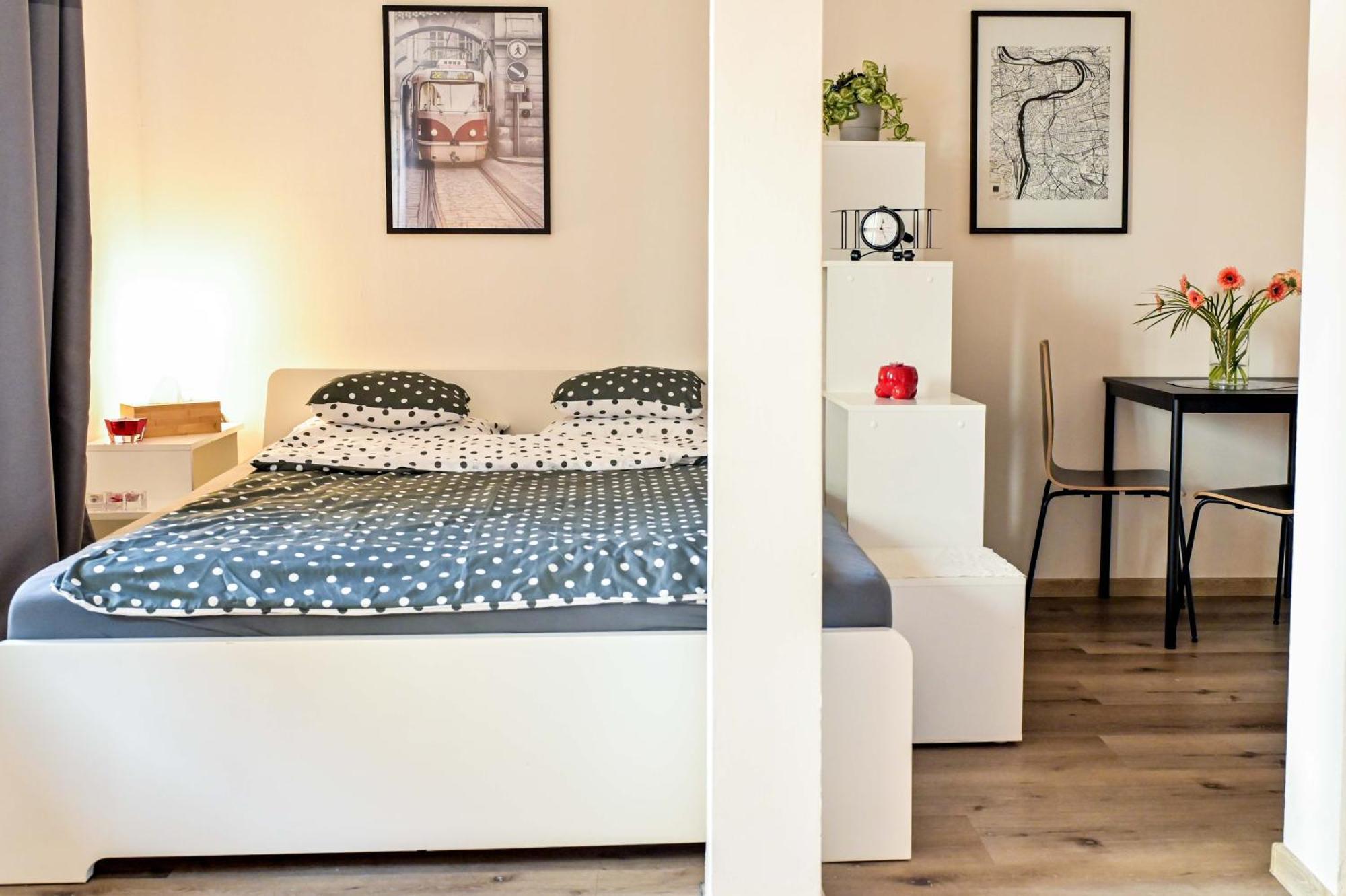 Modern Krymska & Francouzska Street Appartement Prague