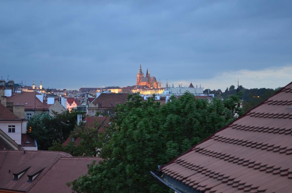 Apartment Attic Hastalska Prague