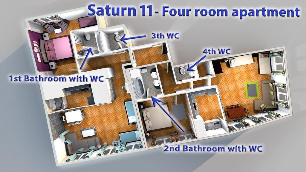 Saturn Apartments Apartment *