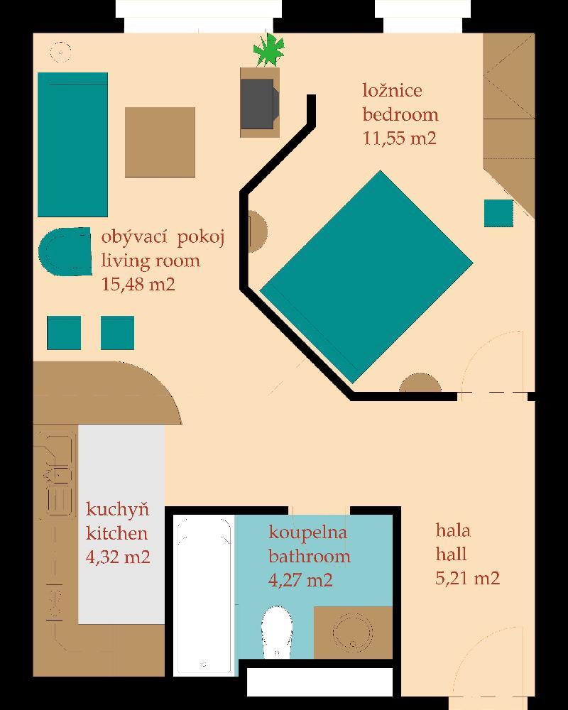 Apartment Golden *