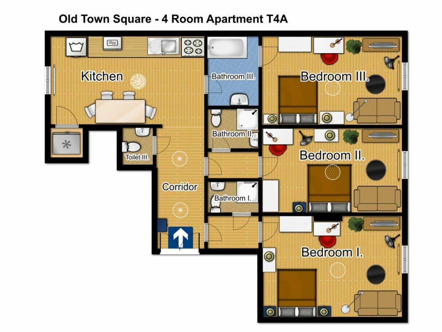 Apartamento Templova