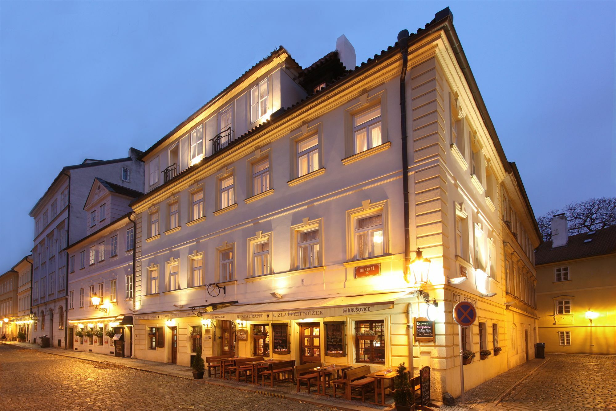 At The Golden Scissors Hotel Prague