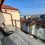 Cozy Studio With Prague Panorama View