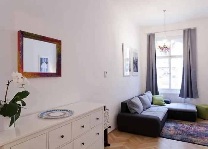 Prague Center Apartment With Fireplace