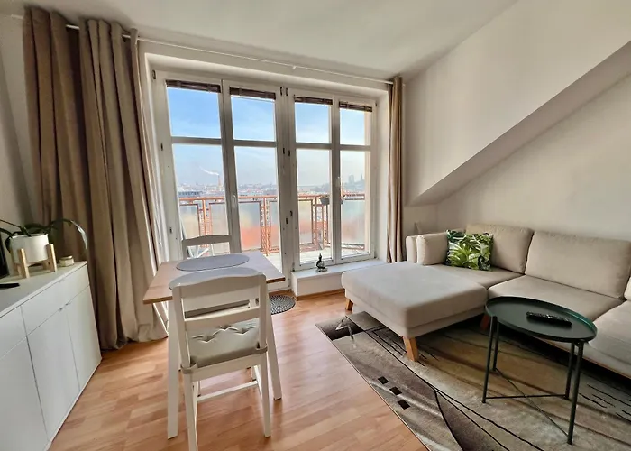 Cozy Studio With Prague Panorama View