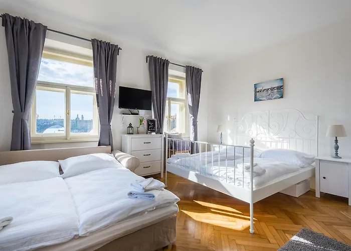 Kafka Apartment With Bridge View