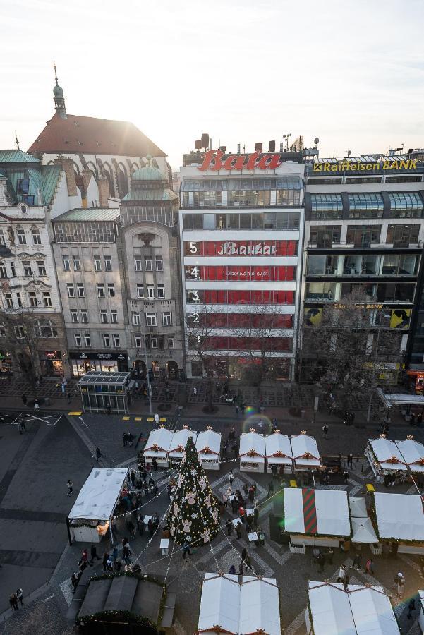 Wenceslas Square Terraces Apartment
