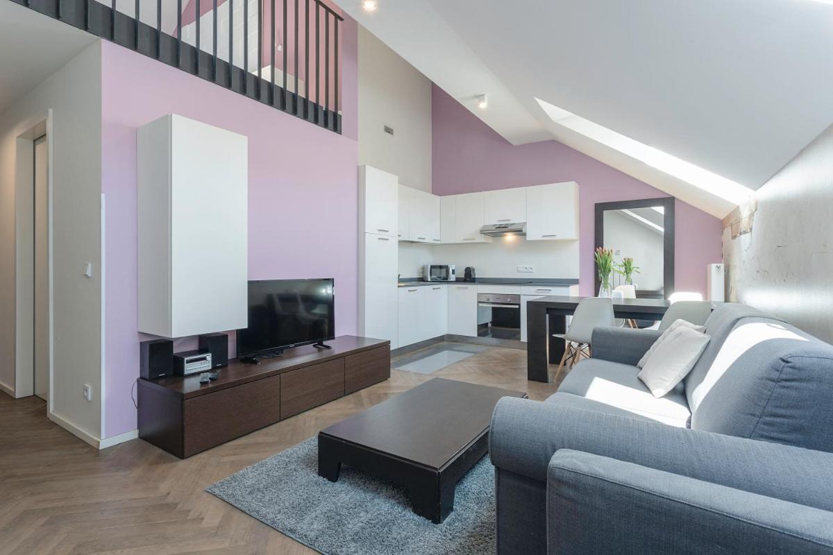 Modern Close To River