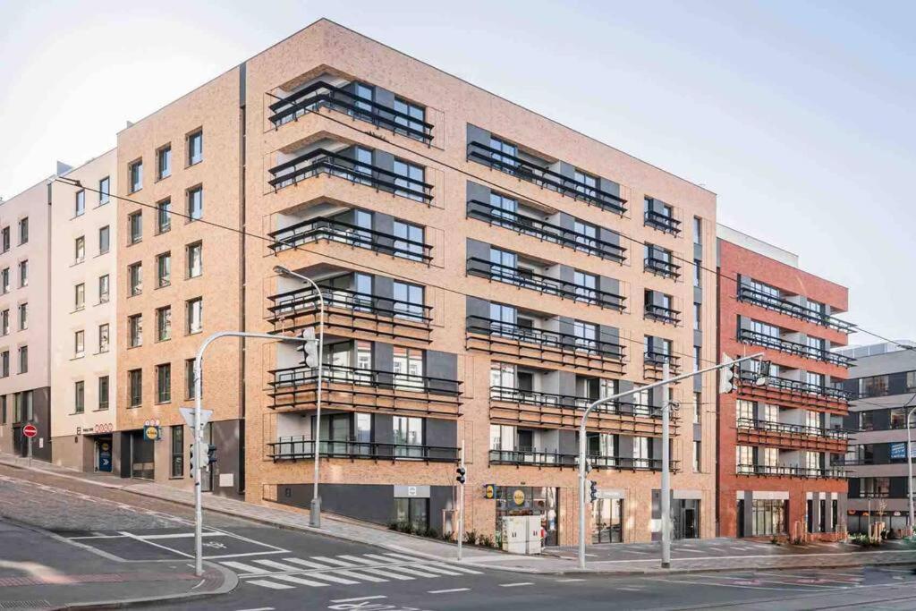 Apartment Newly Built With Balcony, Ac And Free Indoor Garage *