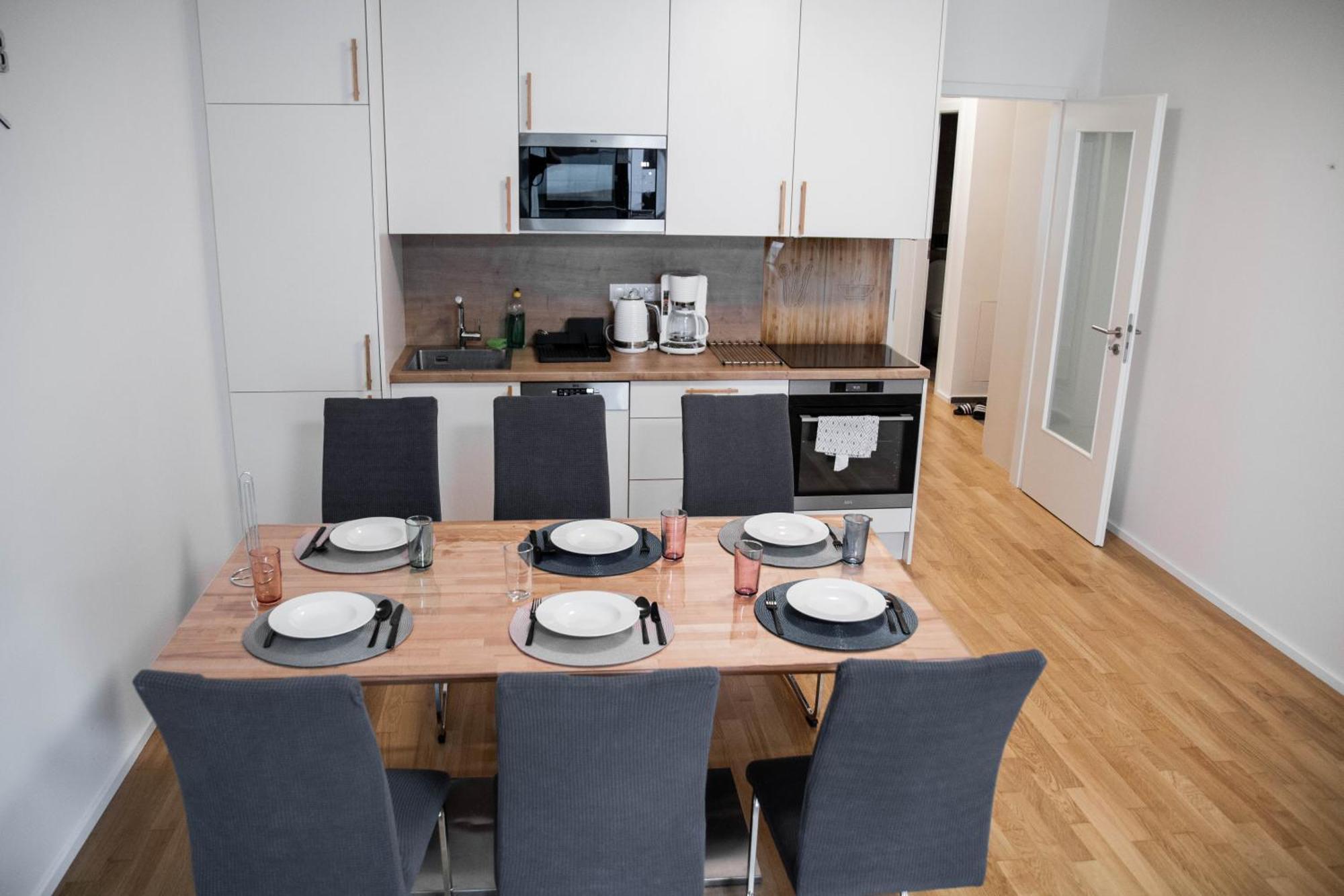 Newly Built With Balcony, Ac And Free Indoor Garage Apartment *