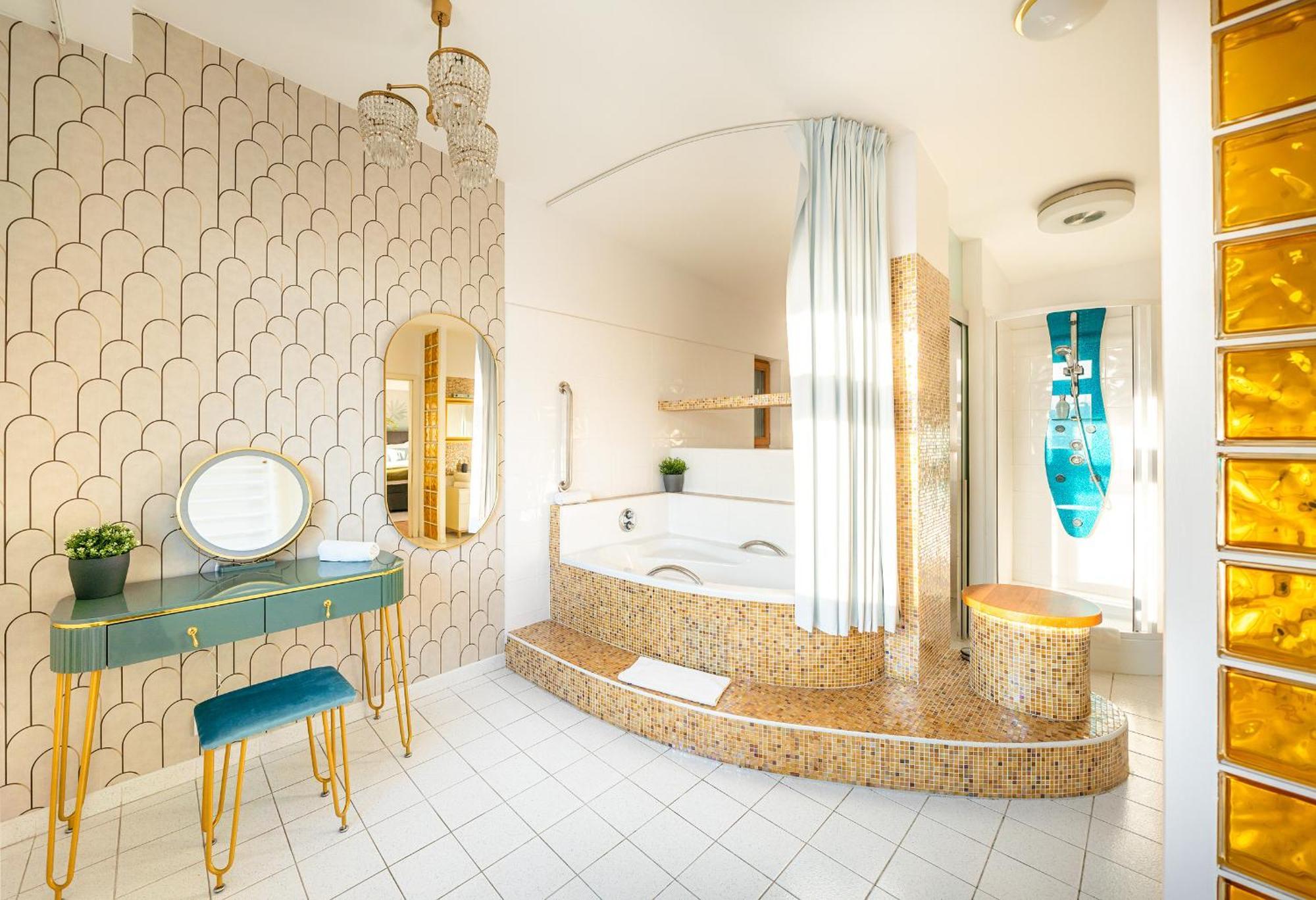A/c Lux Rooftop 6br+3.5bath Wenceslas Square Apartment Prag