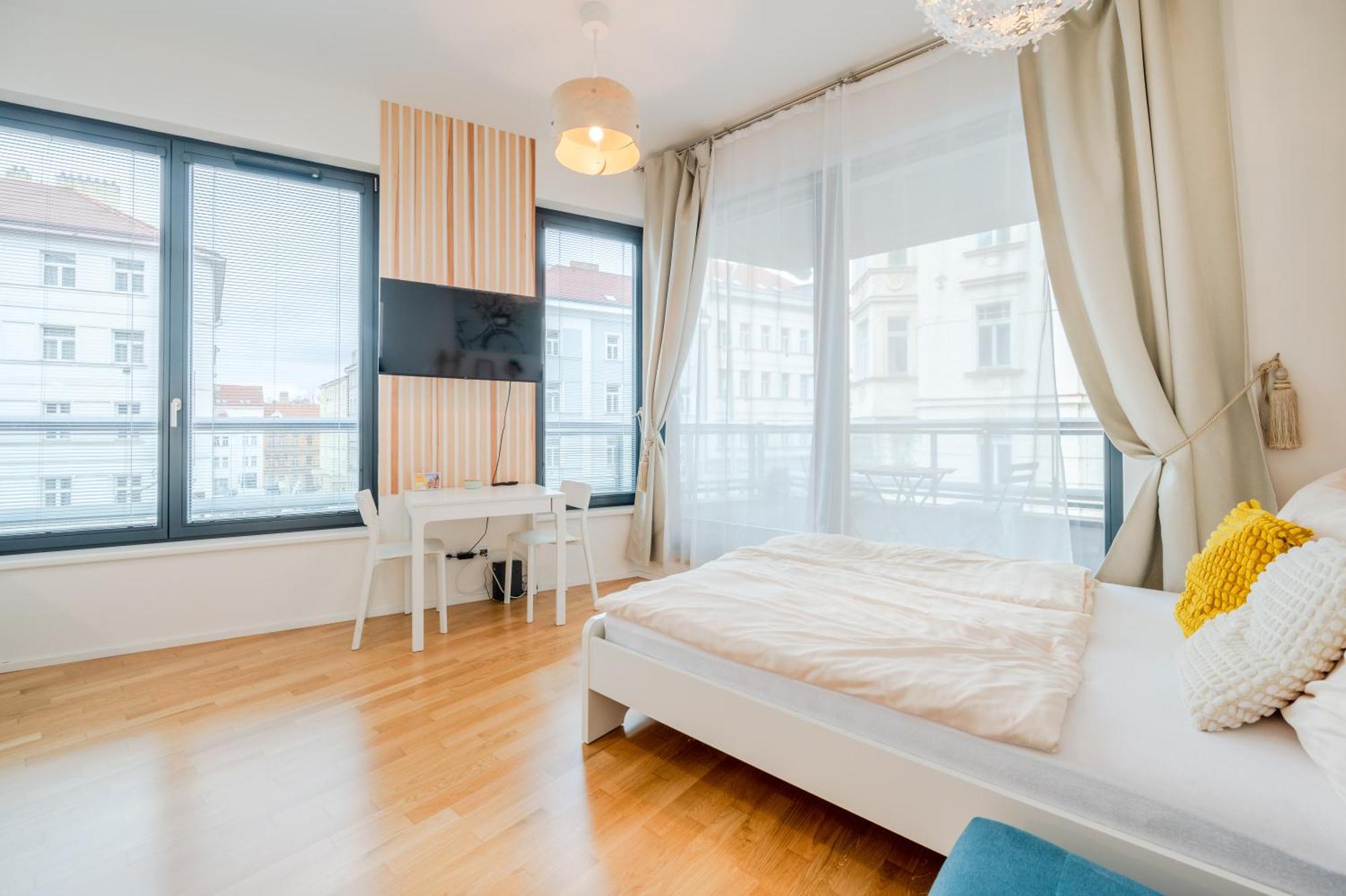 New-built Golden Luxury With Balcony Appartement Prague