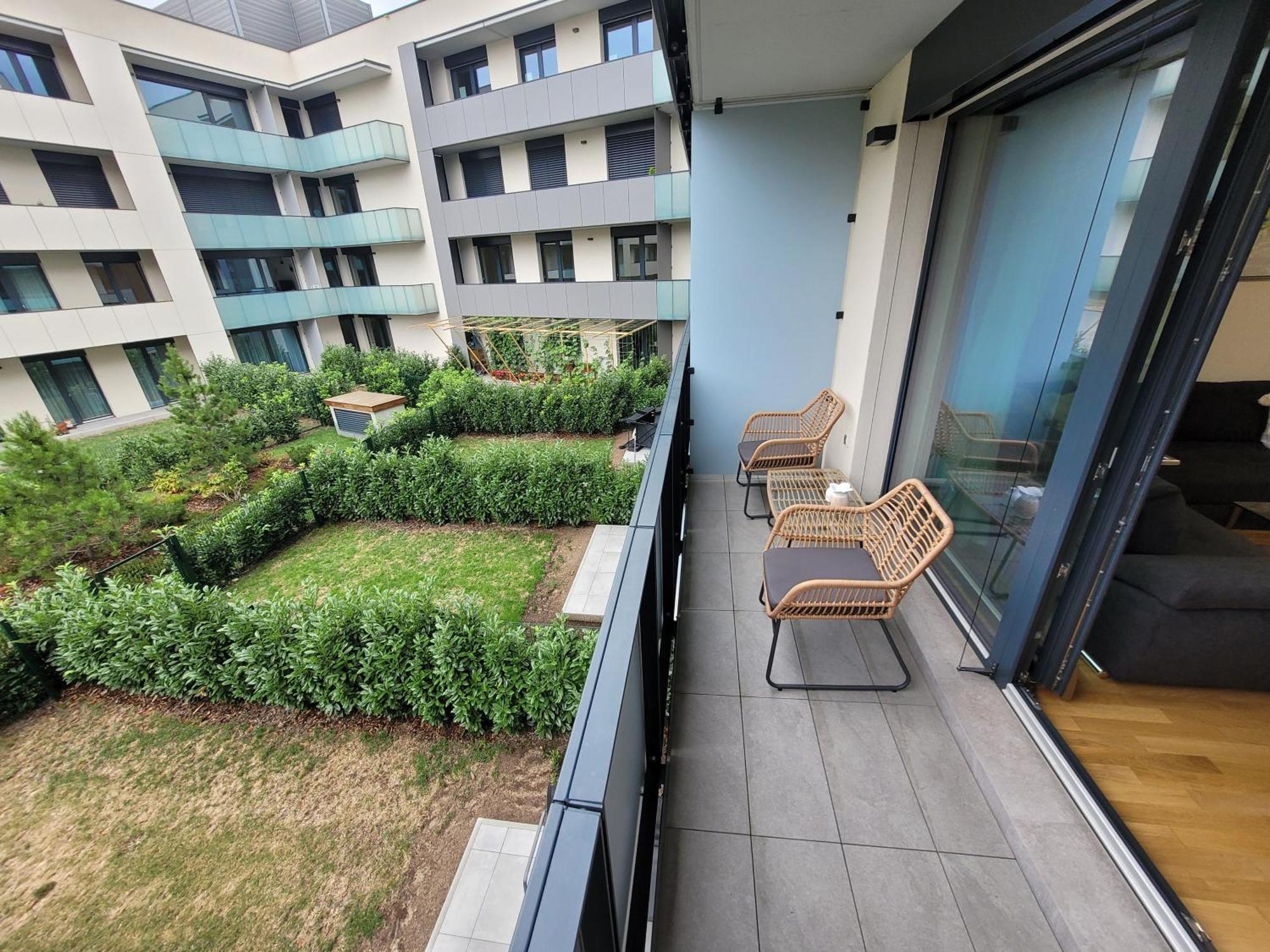 Apartment Newly Built With Balcony, Ac And Free Indoor Garage *