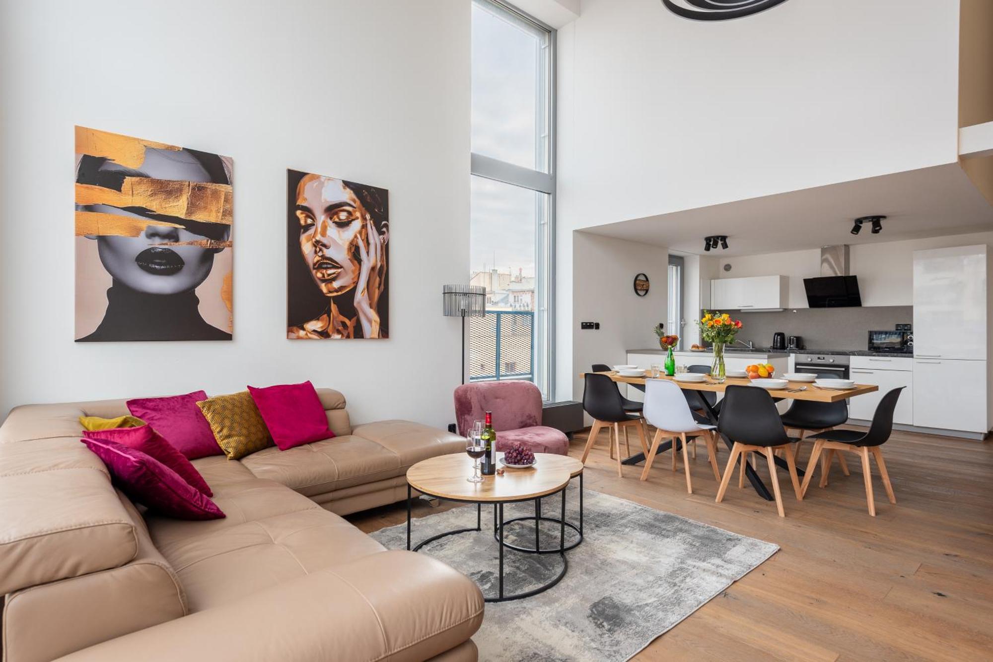 Premiumn Penthouse With Terrace In Prague