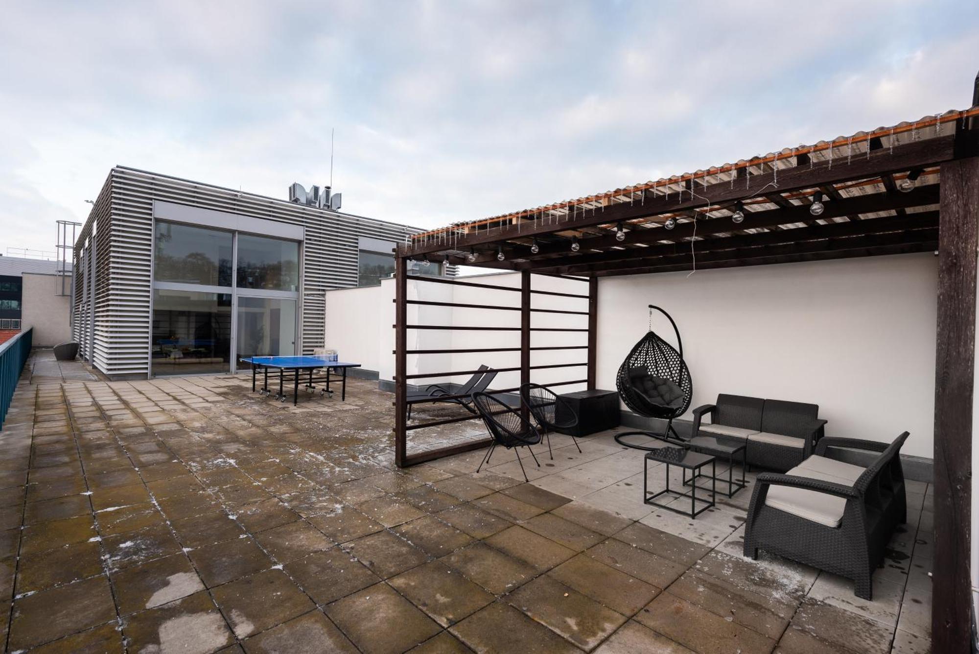 Premiumn Penthouse With Terrace In Apartment Prague