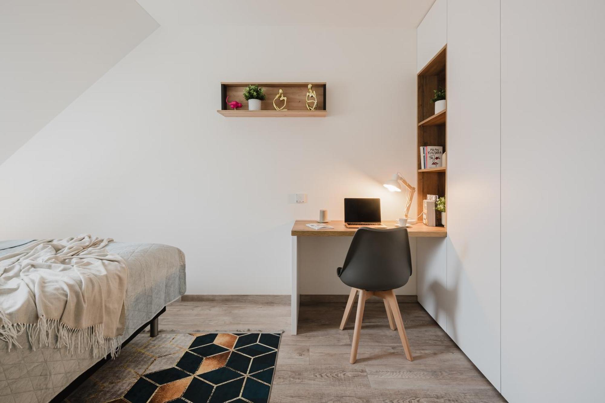 Days - Attic 1bdr - Workspace - Garage - Smichov Prague