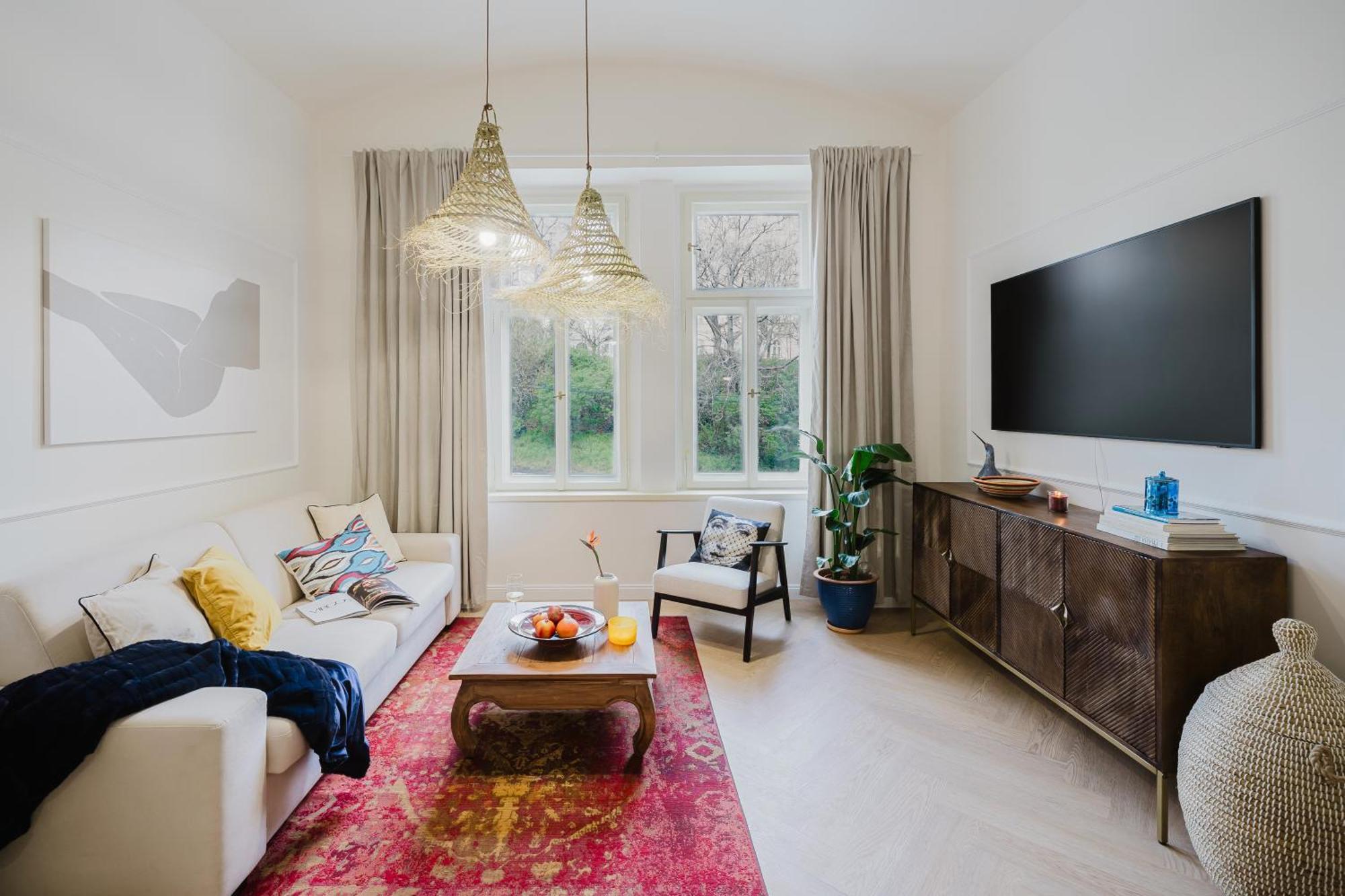Apartment Days - Boho One-bedroom With Netflix In Vinohrady Prague