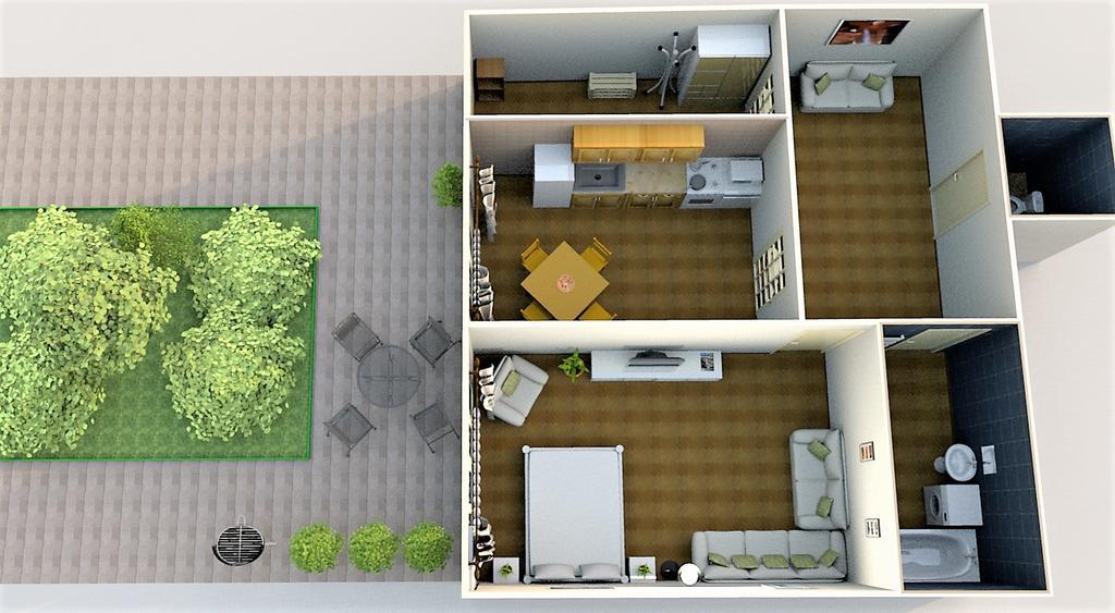 Apartment Secret Garden *