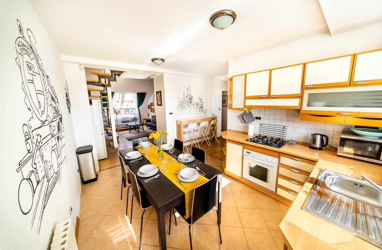 4br 3bath Balcony Harry Potter Penthouse * Prague