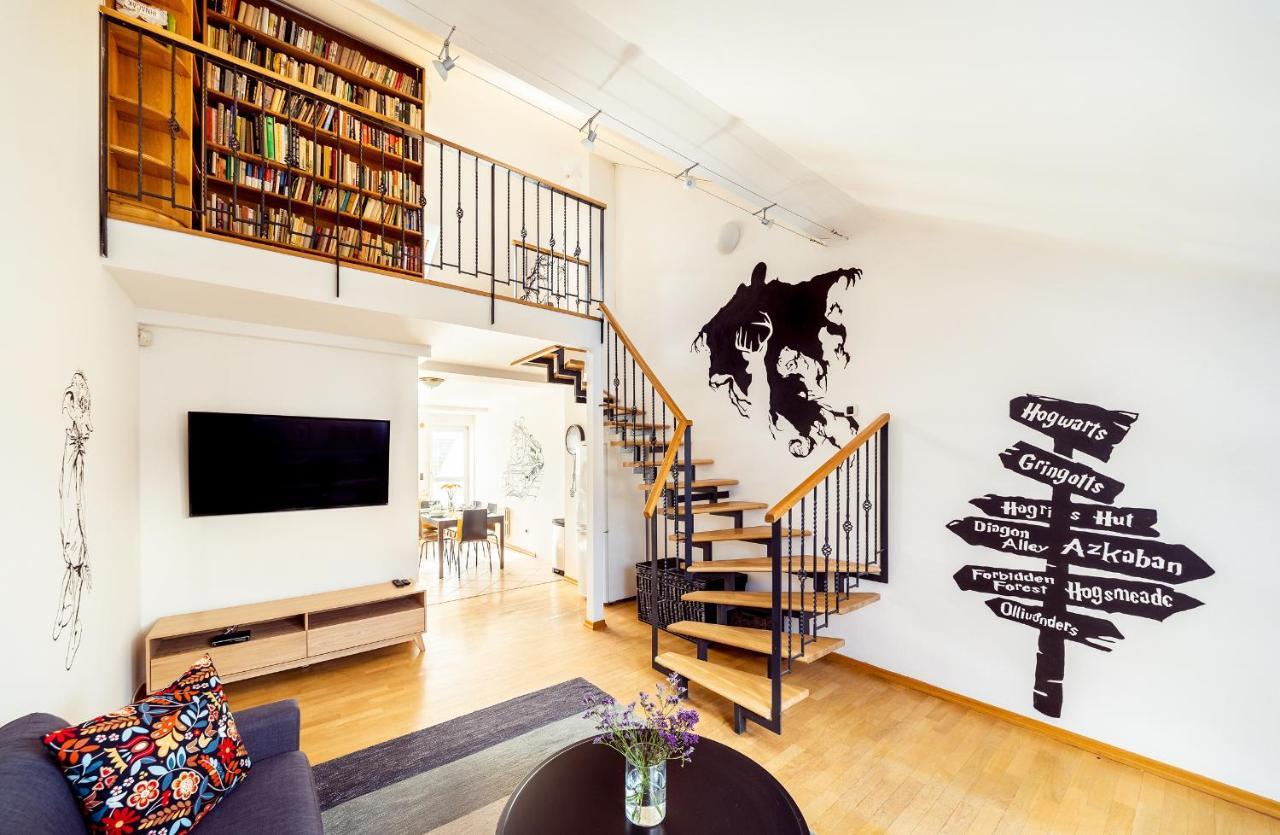 4br 3bath Balcony Harry Potter Penthouse Prague