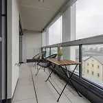 Yellow Apartment With Parking