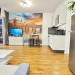 New Modern-Style Apartment With Balcony In The Prague 2