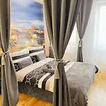 New Modern-Style Apartment With Balcony In The Prague 2