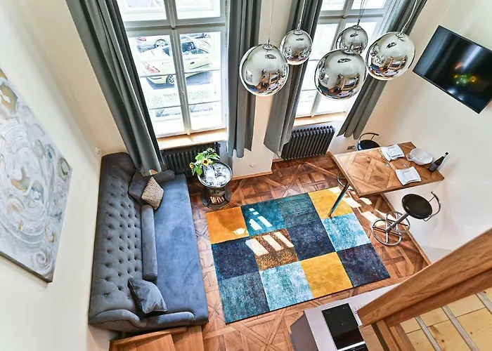 Apartment Nebovidy II - Air Conditioning - Historic City Center